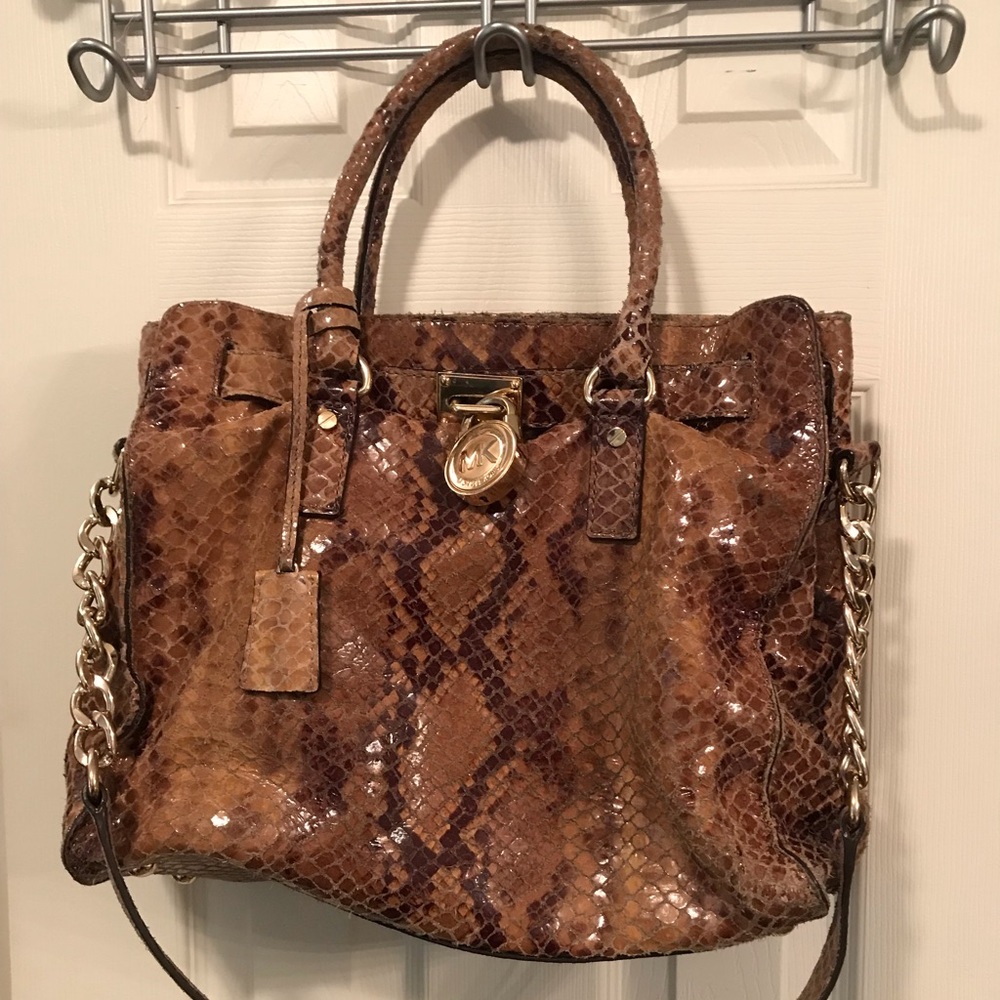 COPY - Michael Kors snakeskin purse/bag